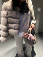 Rose Fur Coat - Pre order