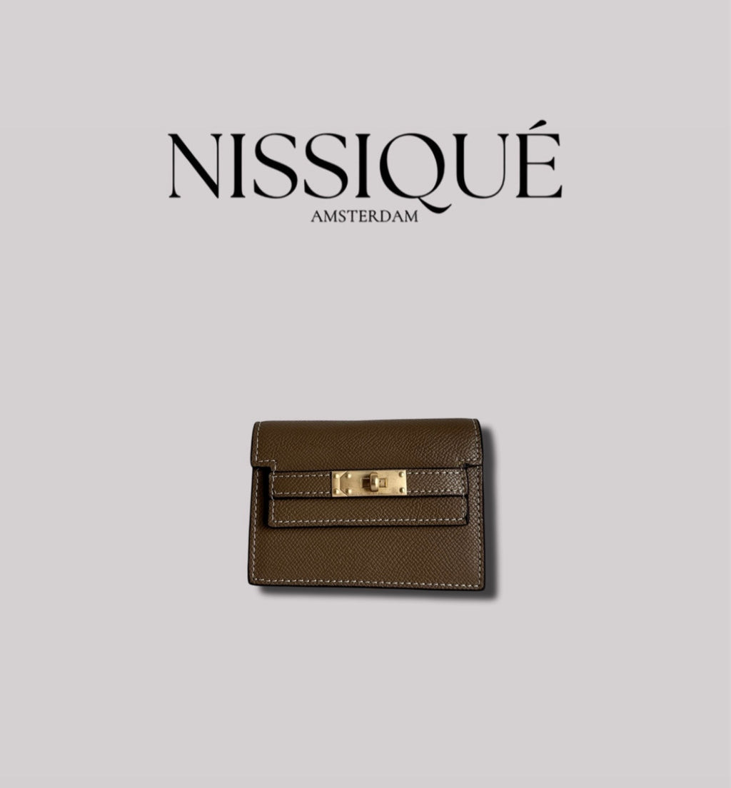 Taupe Card Holder