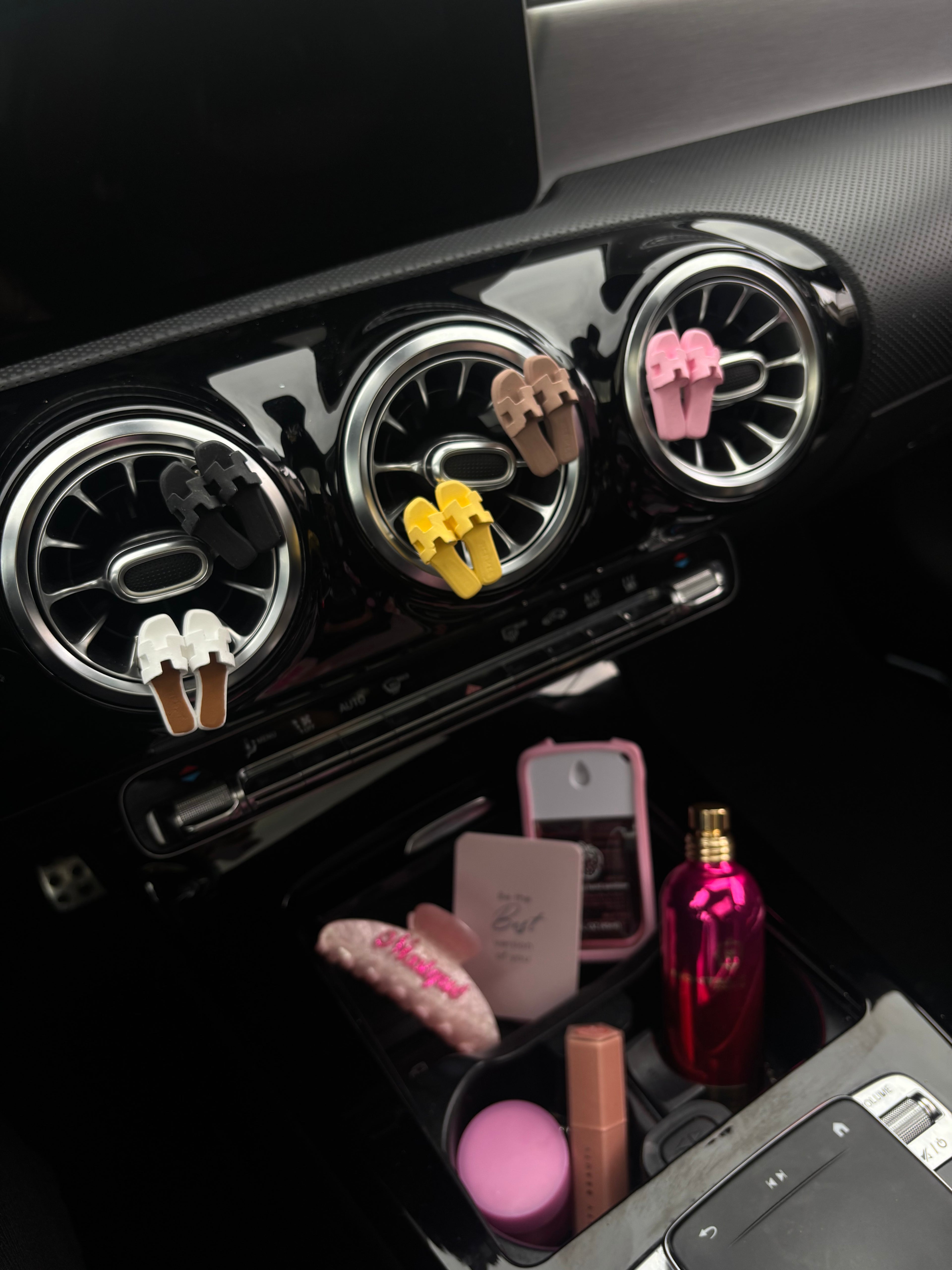Car Diffuser Sandals - Pink