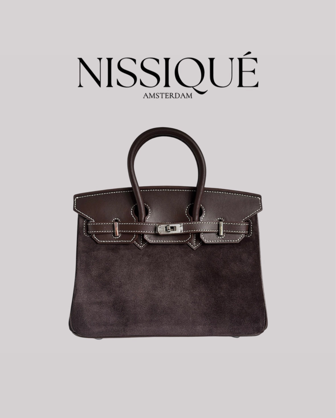 Belle It Chocolate Suede