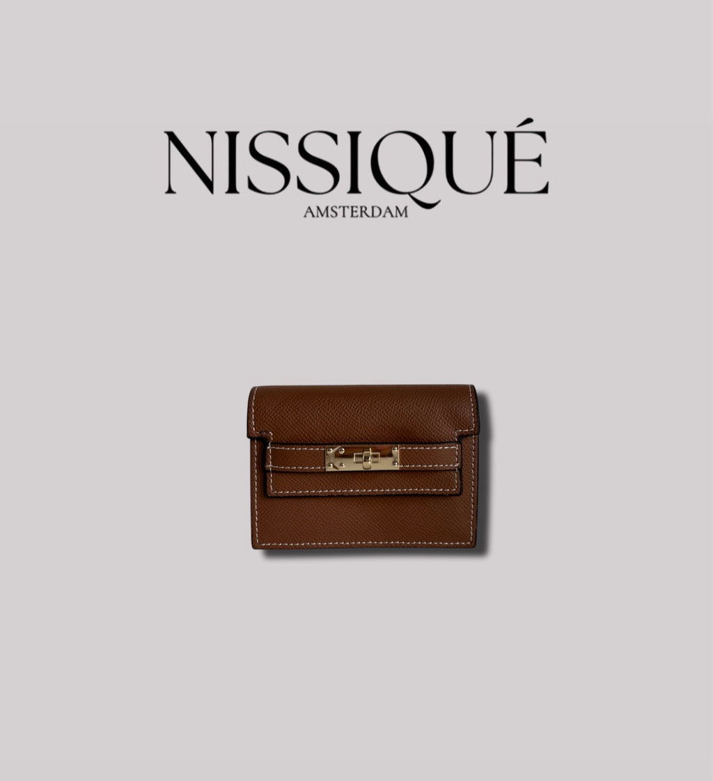 Brown Card Holder