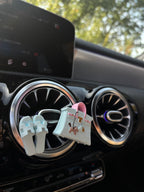 Car Diffuser Bag - Blue Pink