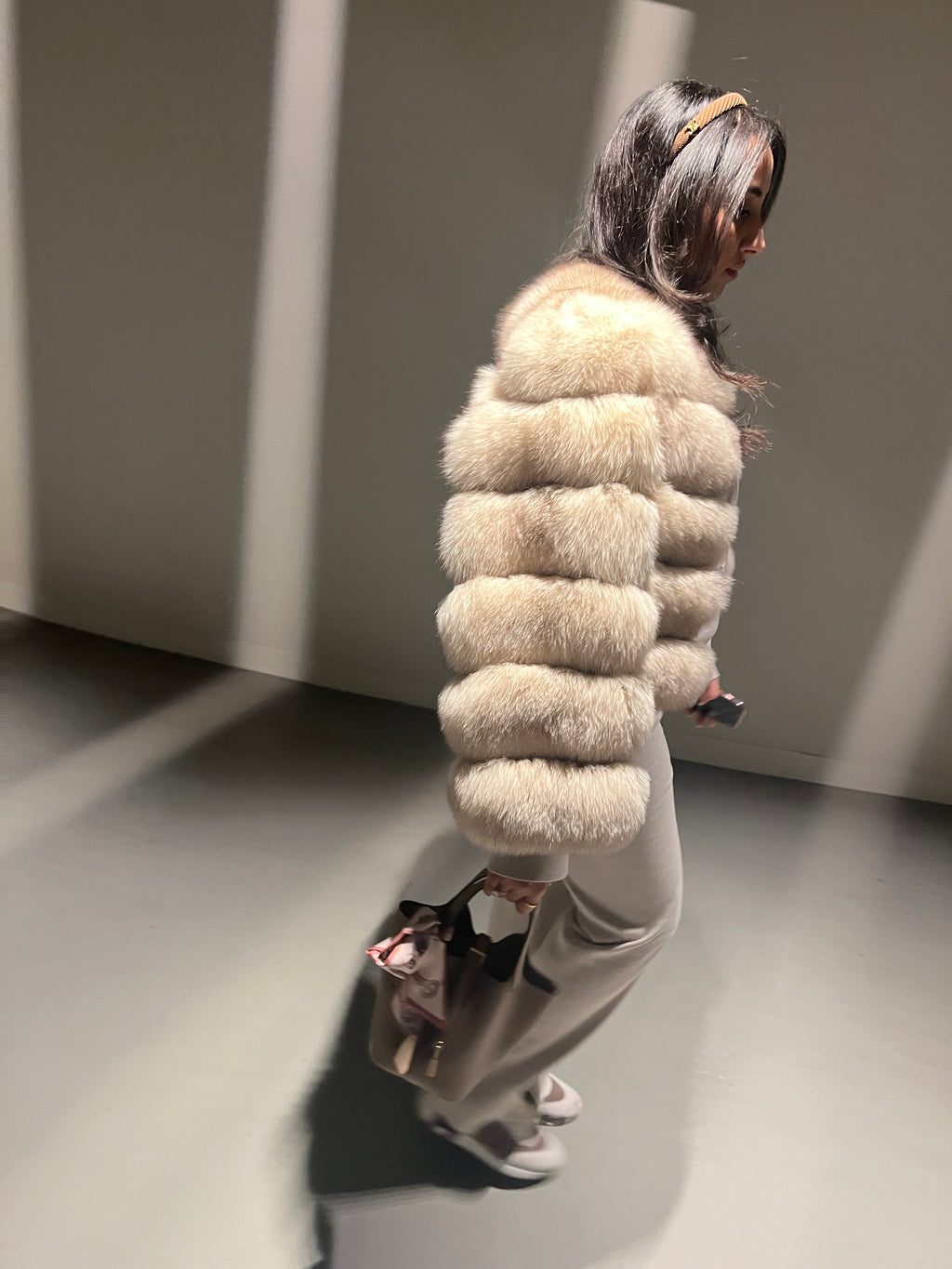 Rose Fur Coat - Pre order